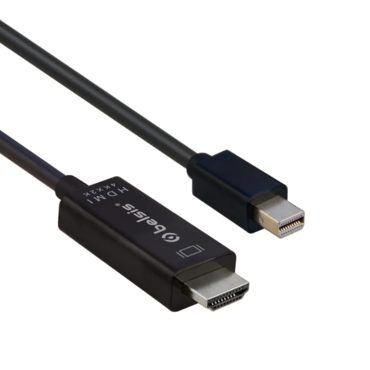 Кабель-Адаптер Mini DisplayPort 1.3v к HDMI /Belsis/Длина кабеля 1.8 метра/4K*2K/ BW8803